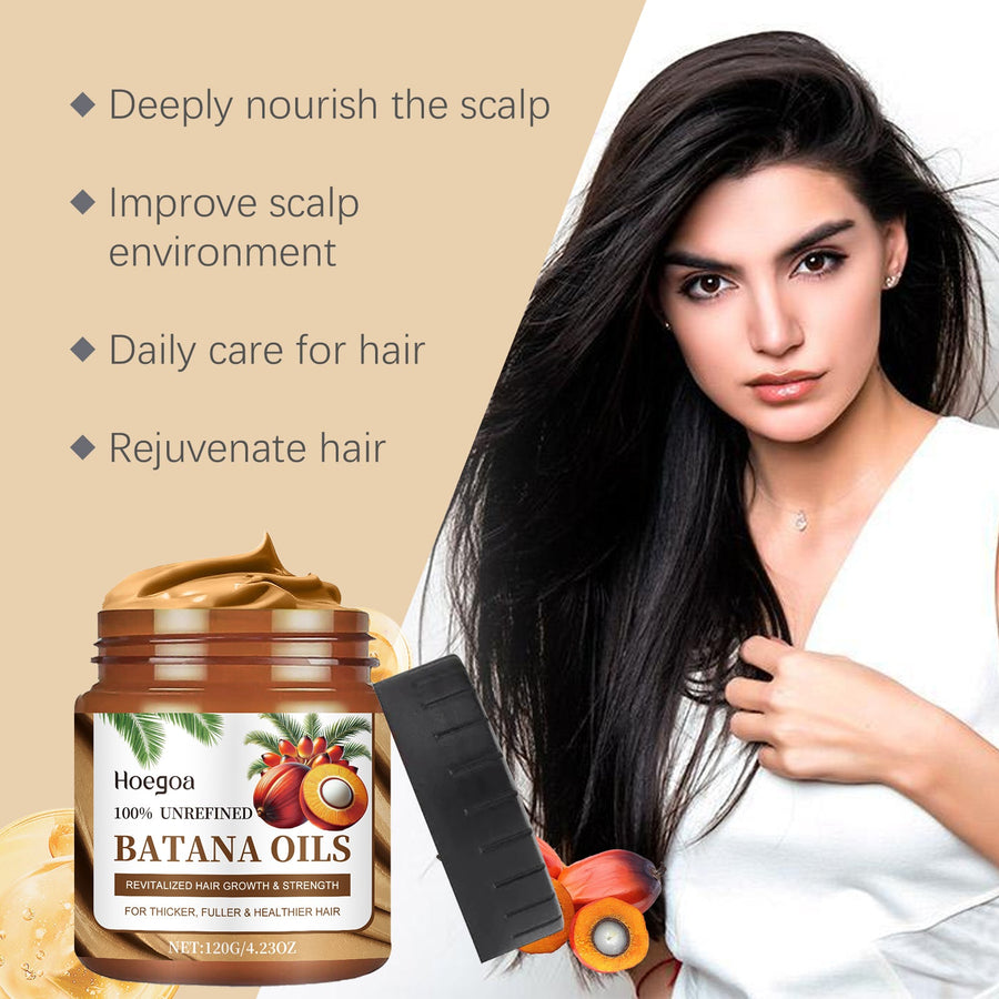 Batana Oil Hair Cream for Smooth, Shiny, Healthier Hair