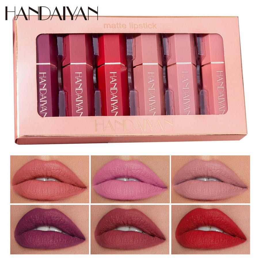 Matte Lipstick Set of 6 | Gift-Ready Shade Variety