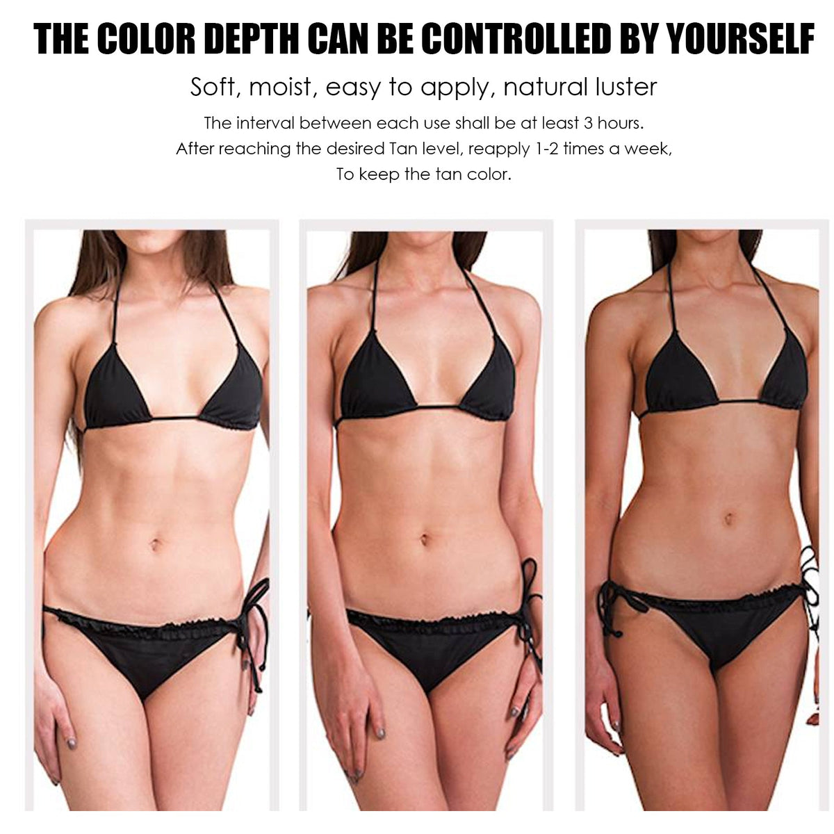 Tropical Self-Tanning Body Cream for Streak-Free Bronze Glow