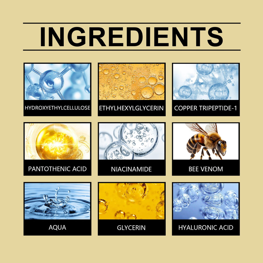 Bee Venom Facial Capsules for Firmer, Hydrated Skin
