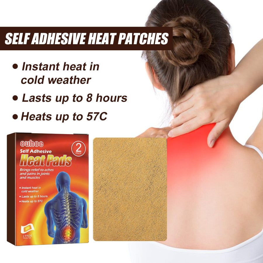 Joint Pain Fever Patch – 8‑Hour Heat Therapy for Neck & Back Pain