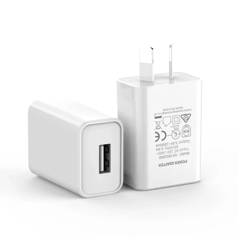 SAA USB Wall Charger — 5V/2A Fast Charging Adapter (AU Plug)