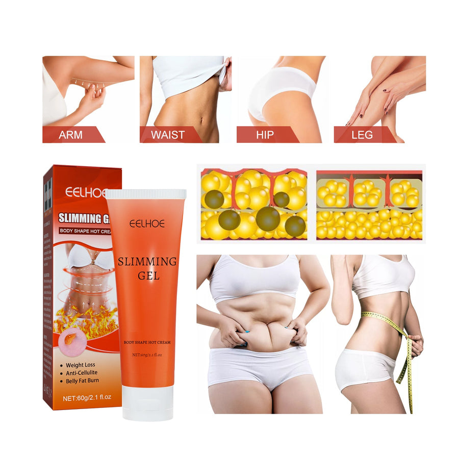 Slimming Gel with Thermogenic Heat for Waist Definition