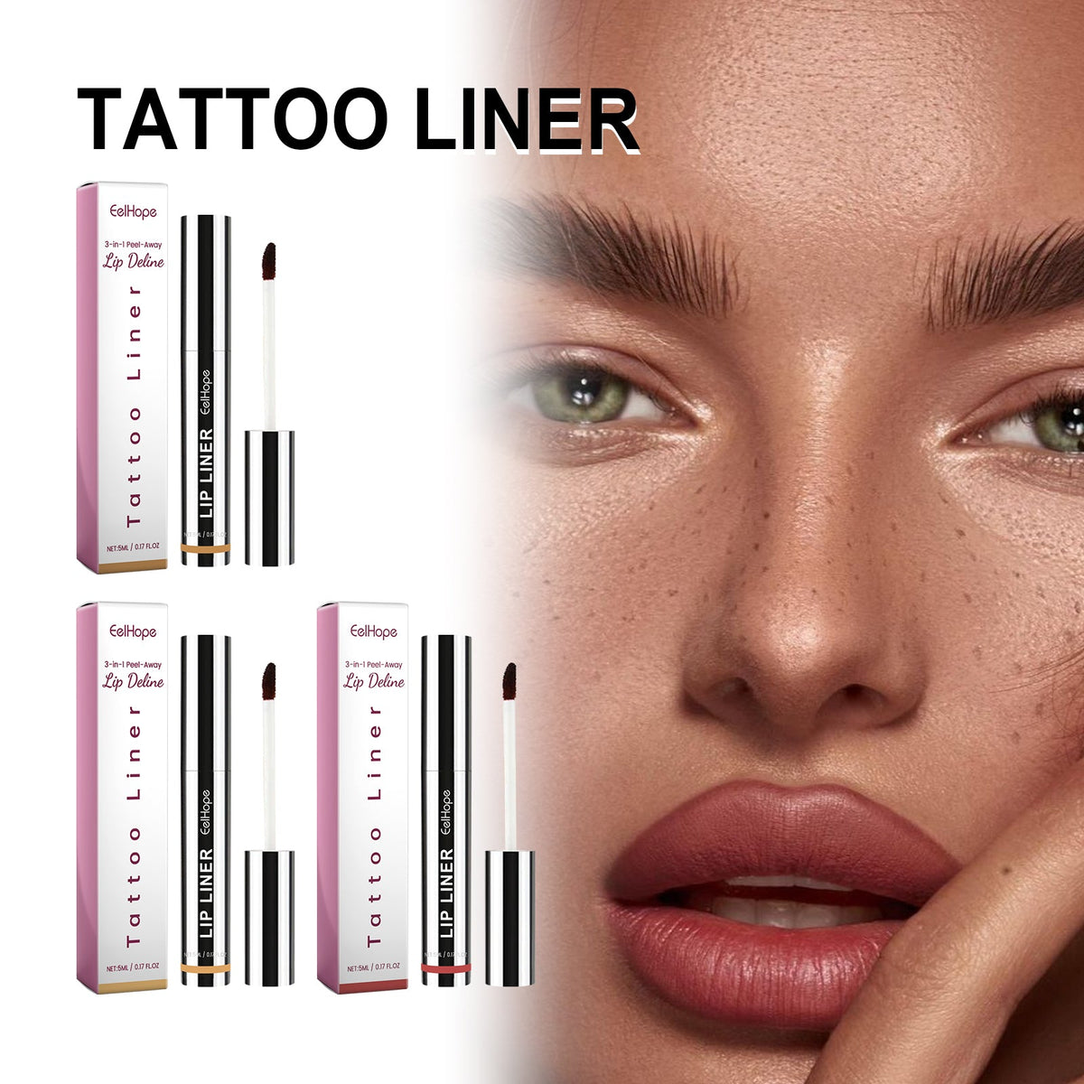 Peel-Away Lip Liner for Long-Lasting Lip Definition