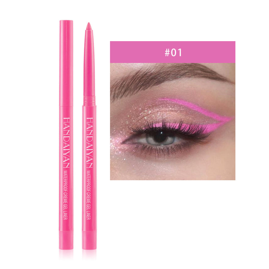 20-Color Waterproof Colorful Eyeliner Pen Set for Looks