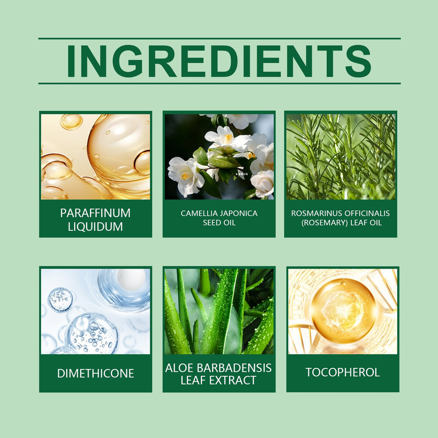 Rosemary Hair Oil Spray for Stronger-Looking Roots