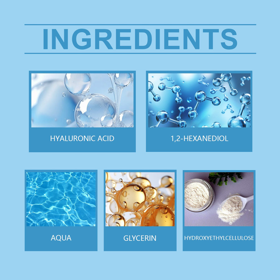 Hyaluronic Acid Serum for Hydrated, Smoother-Looking Skin