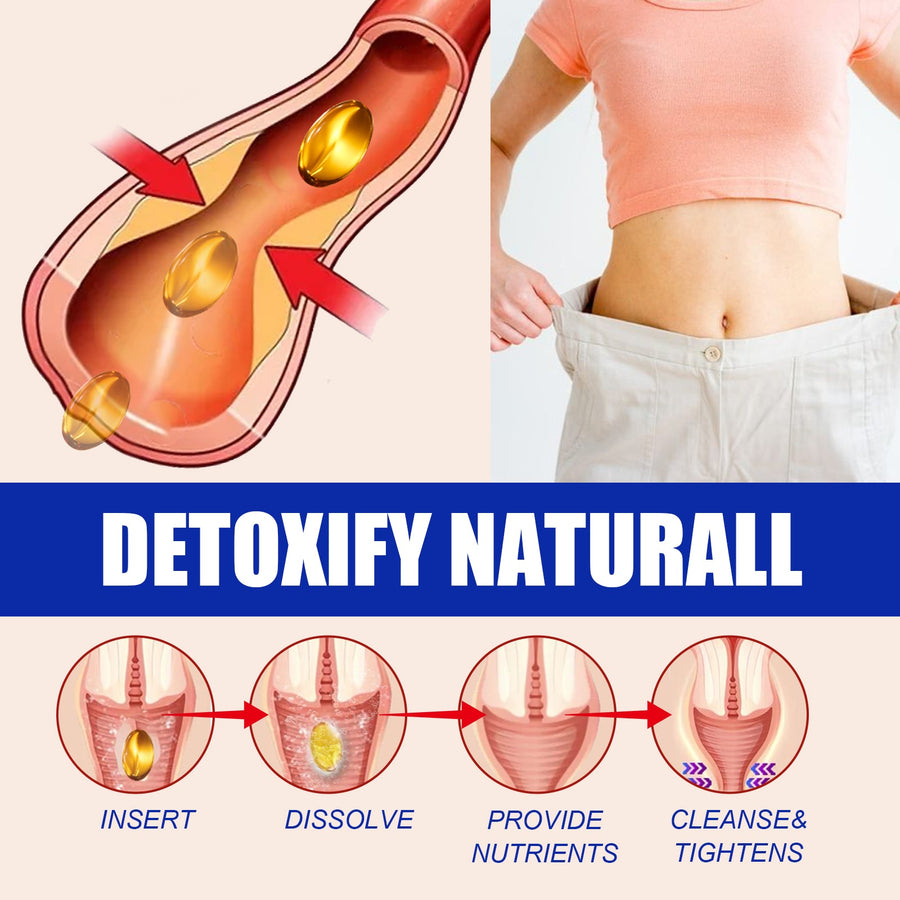 Slimming Detox Capsules for Women – Belly Fat & Arm Firming
