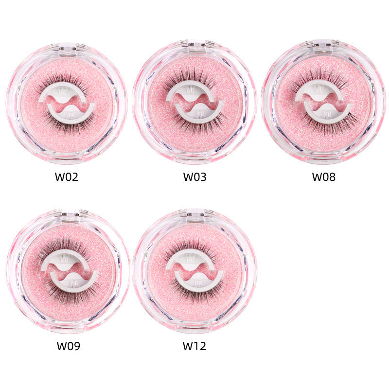 Self-Adhesive False Eyelashes for Glue-Free Volume