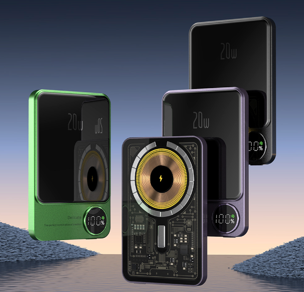 Magnetic Wireless Power Bank — 9mm Ultra-Thin Fast Charging