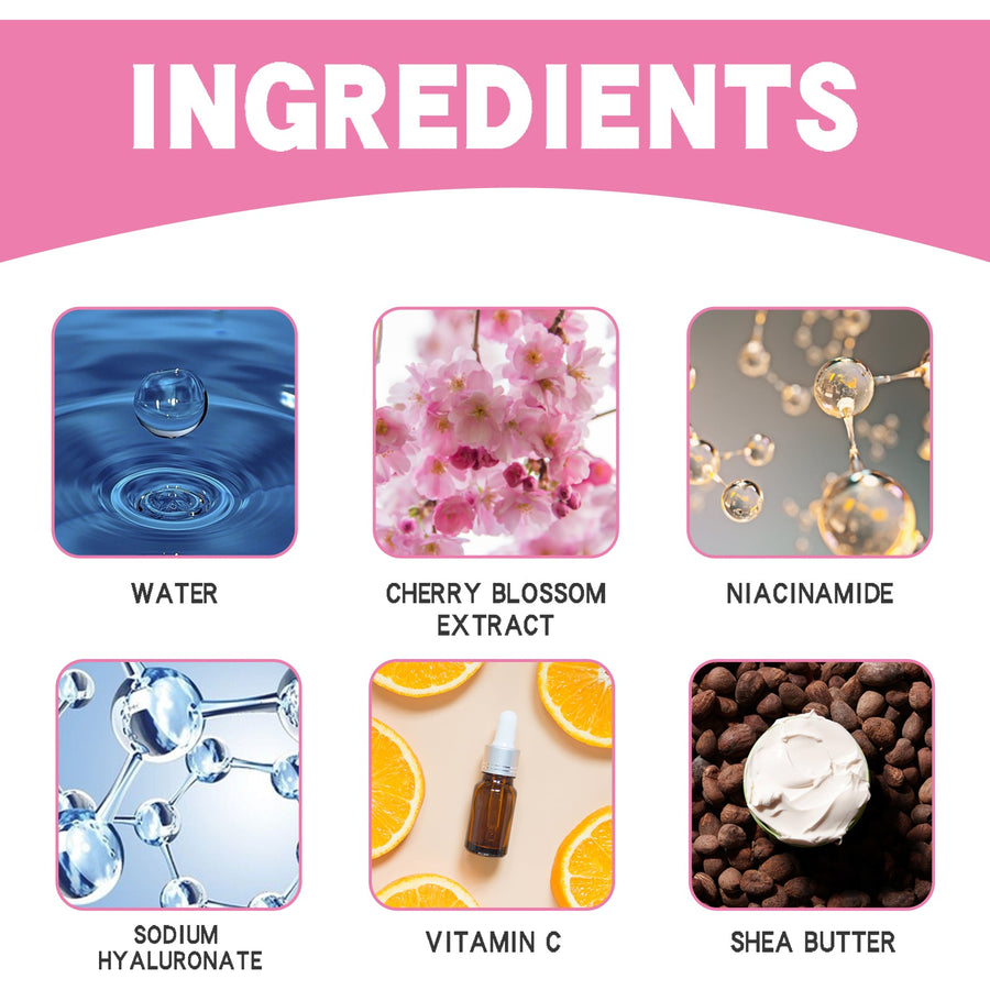 Cherry Essence Face Cream for Dry, Dull Skin Glow