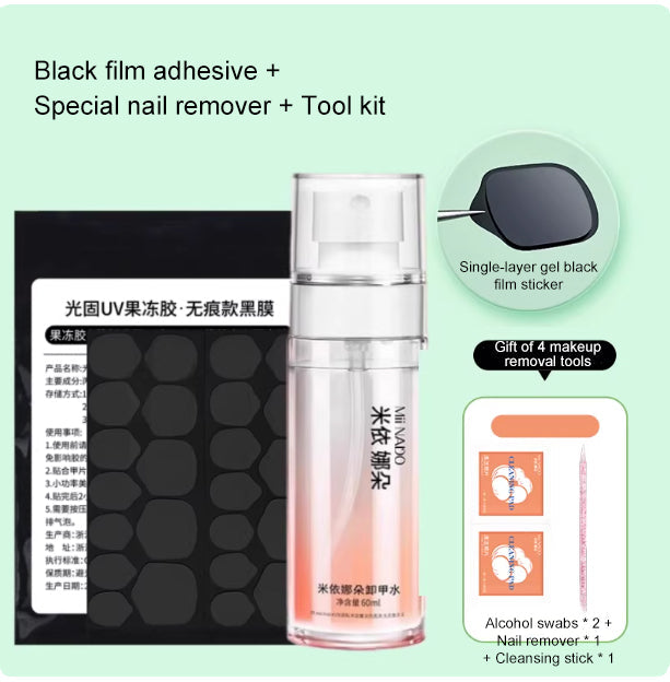 UV Nail Glue Gel — Dual Adhesive for Seamless Press-On