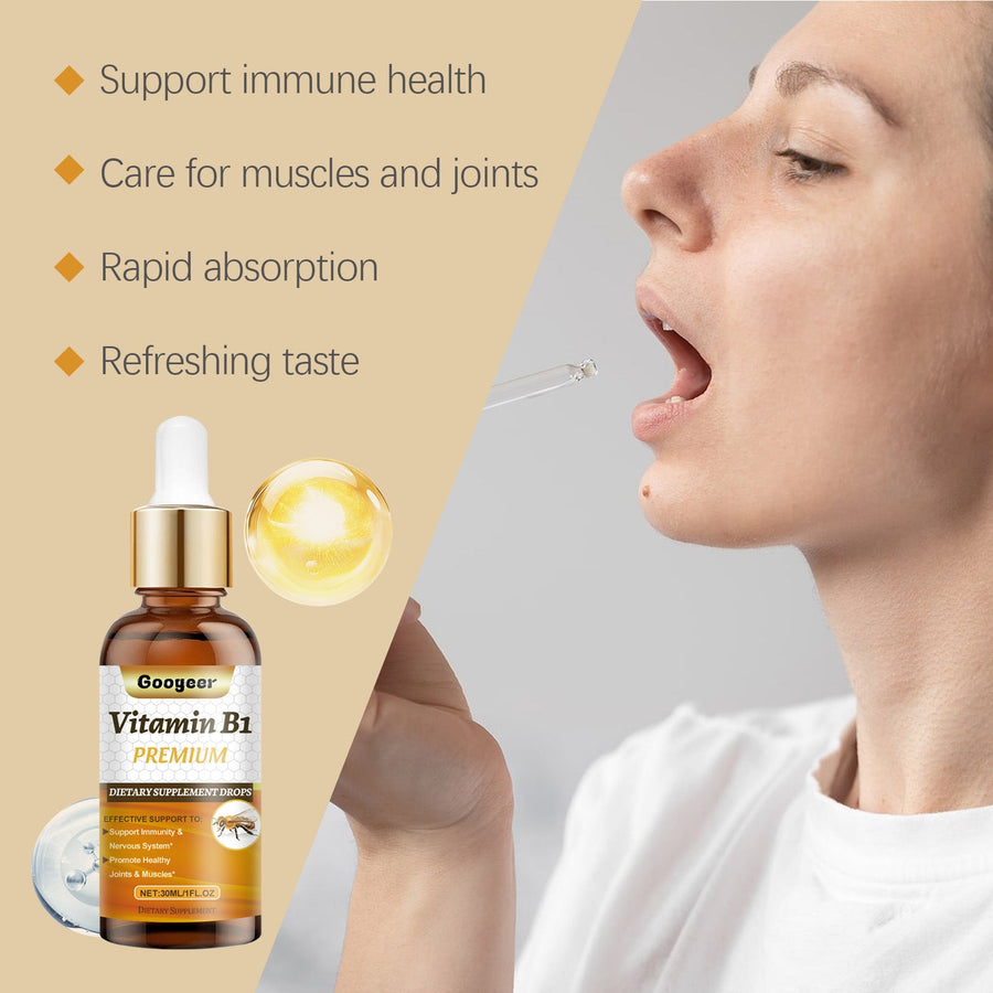 Vitamin B1 Liquid Drops — Energy, Immunity & Joint Support