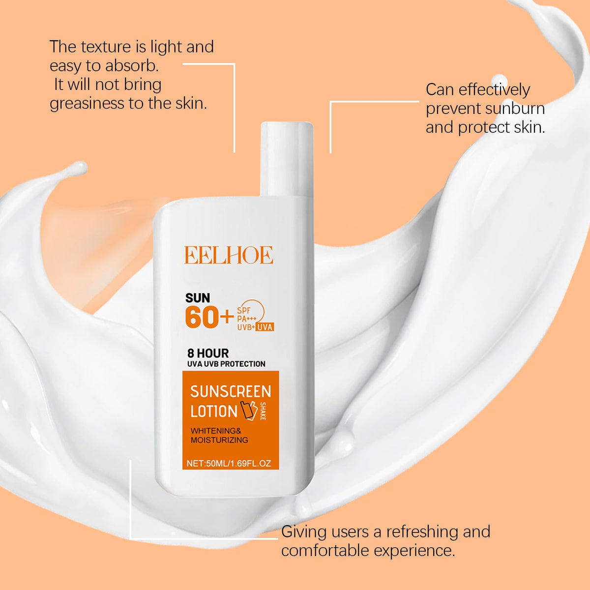 SPF 60+ Facial Sunscreen That Feels Like Nothing