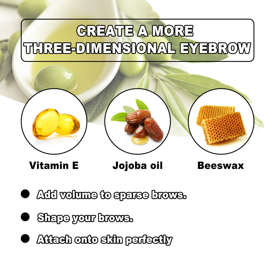 Eyebrow Styling Soap for Fuller, Natural-Looking Brows