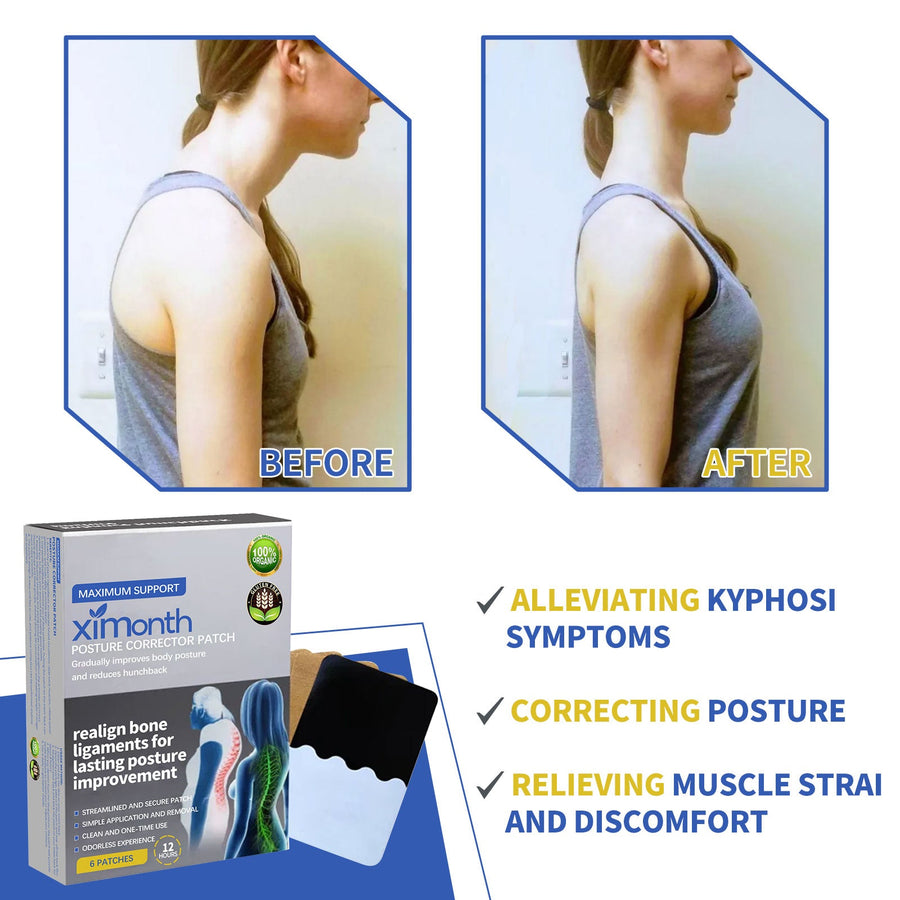 Posture Correction Patches — Realign Ligaments for Lasting
