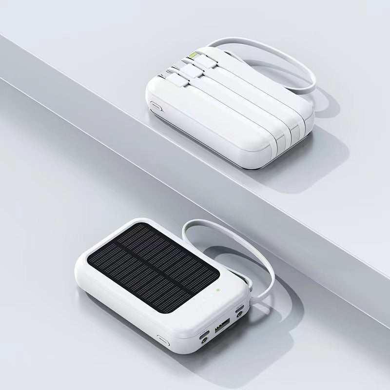 Solar Power Bank 20000mAh — Charge 4 Devices Off-Grid