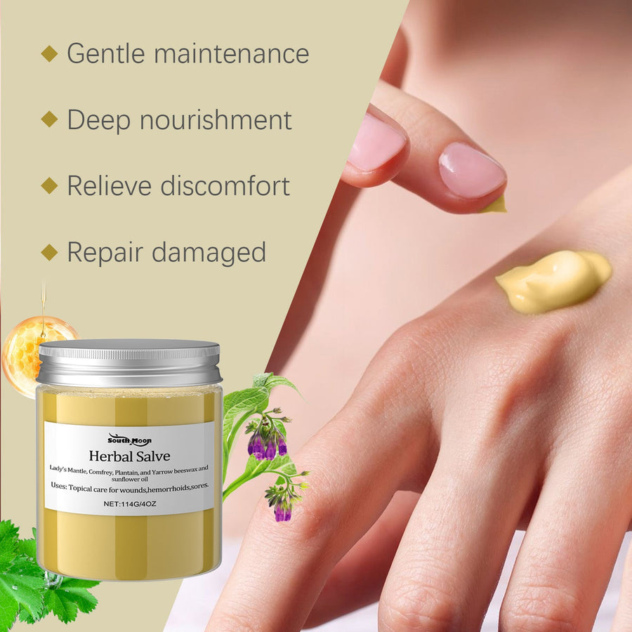 Herbal Body Salve — Natural Pain Relief & Moisturizing Balm