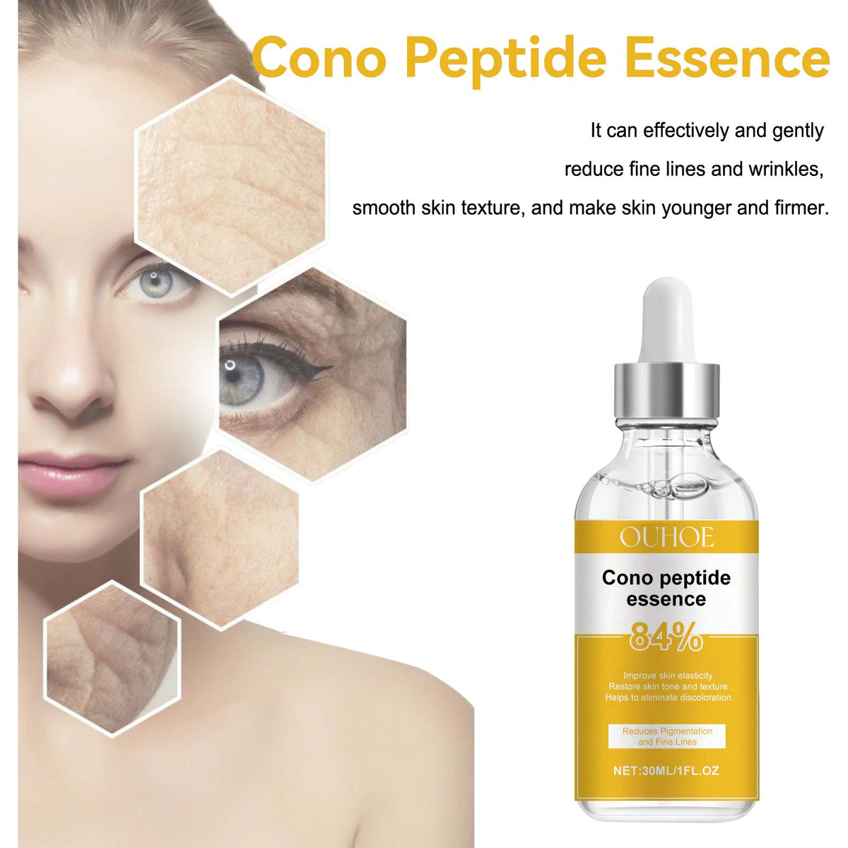 Cono Peptide Essence 84% Concentration Anti-Aging Serum