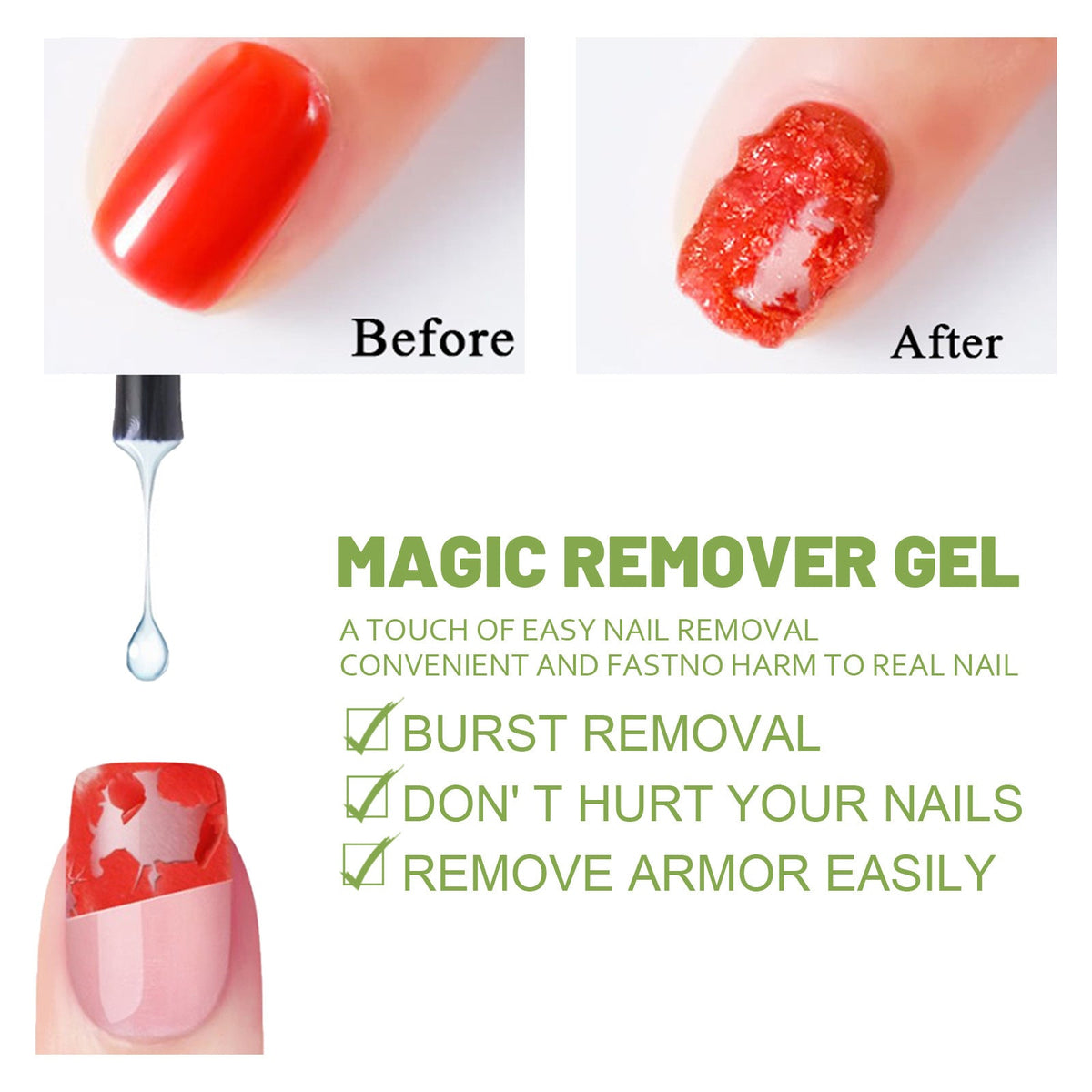 2-Minute Gel Polish Remover That Protects Natural Nails