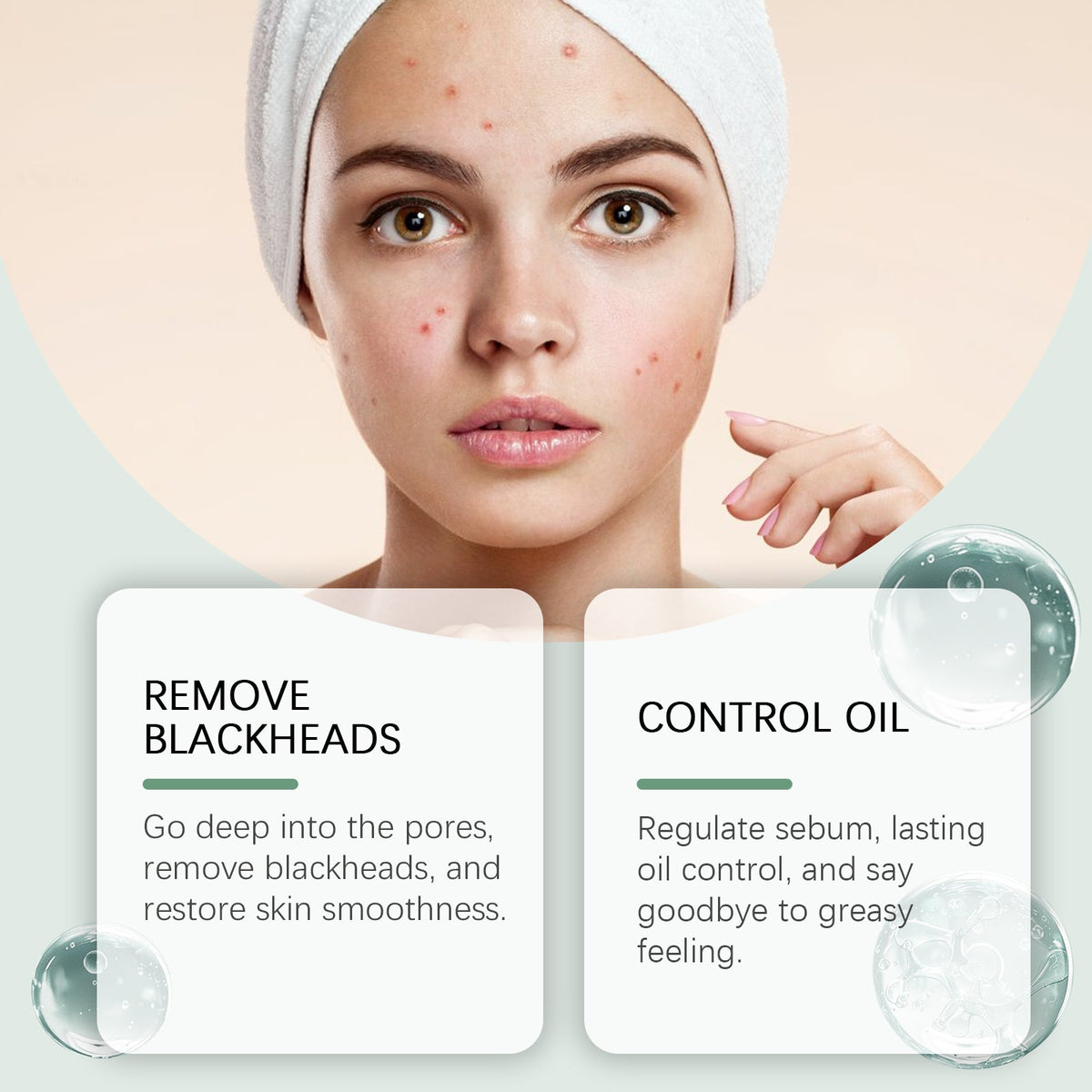 Green Tea Clay Mask for Blackheads & Pore Refining
