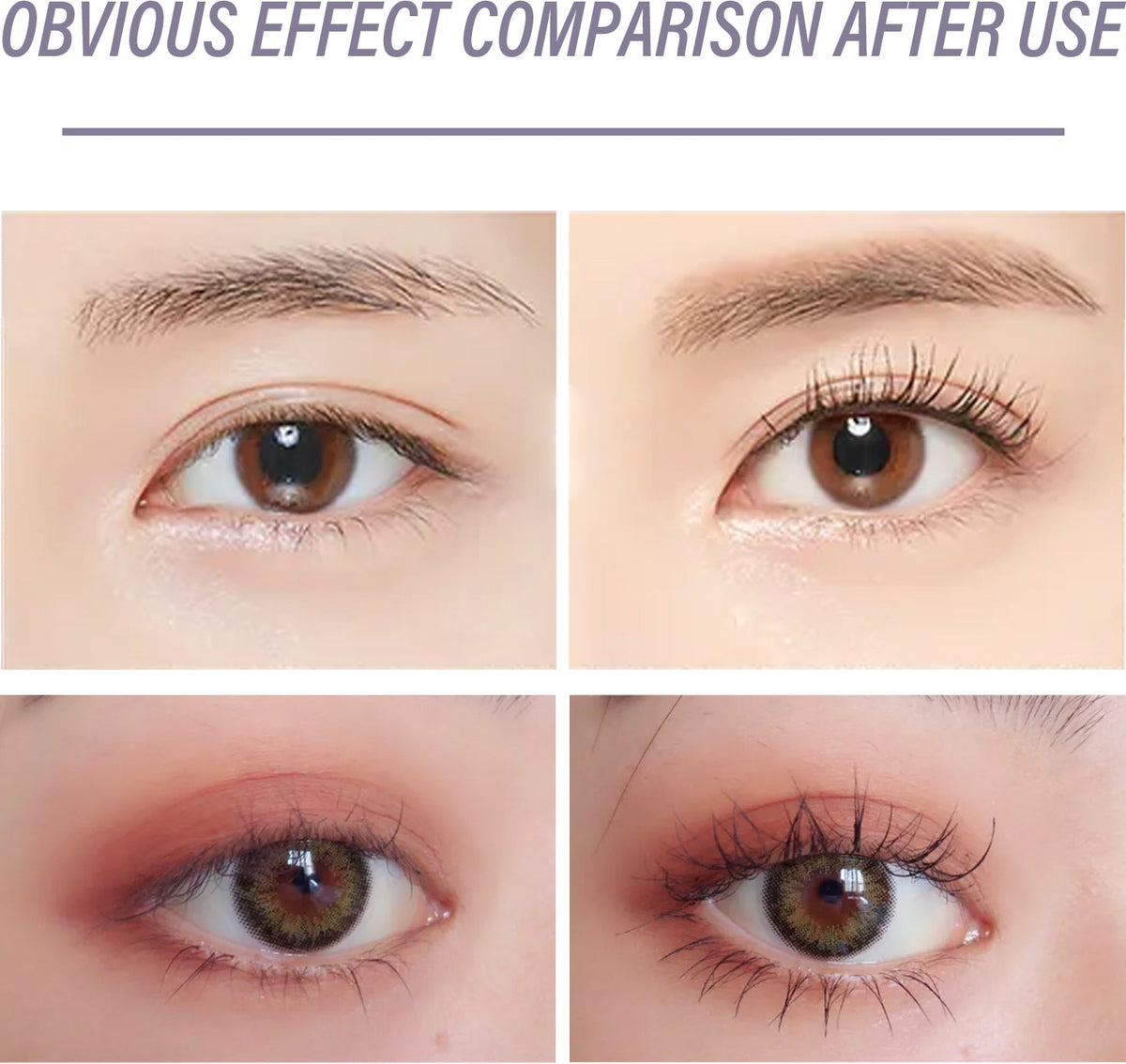 Curling Mascara for Lifting, Waterproof Fuller Lashes