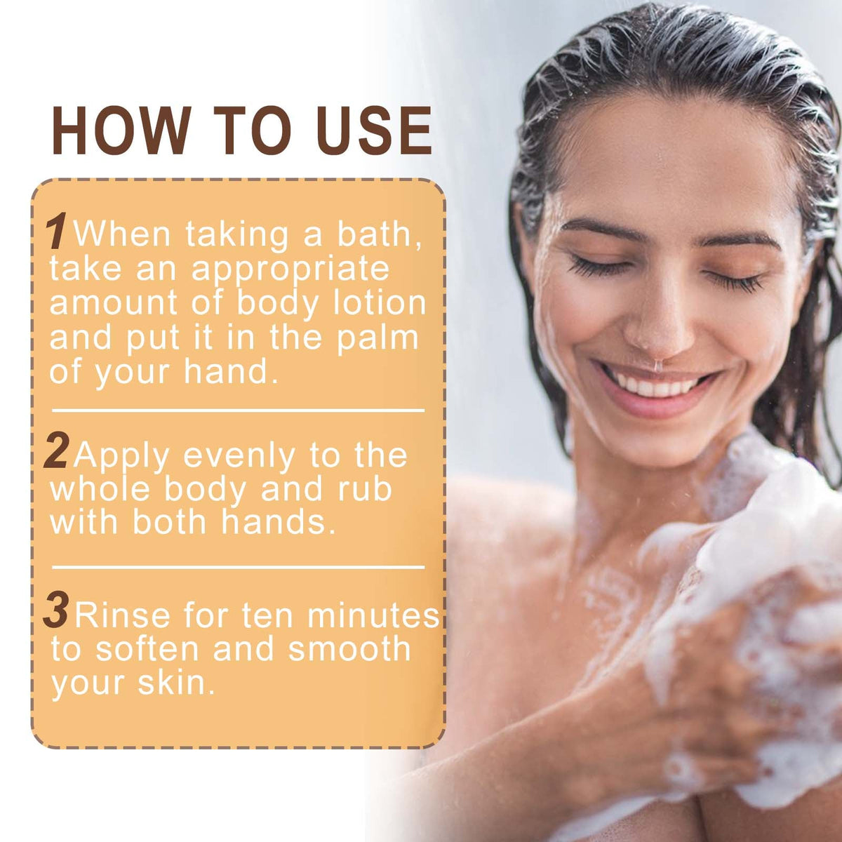 Ginger Lymphatic Drainage Shower Gel for Waist Shaping