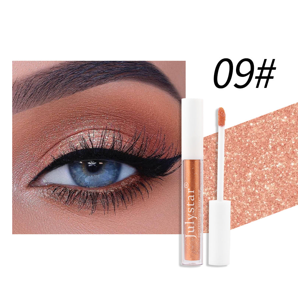 Liquid Eyeshadow Makeup for Sparkling Colorful Looks