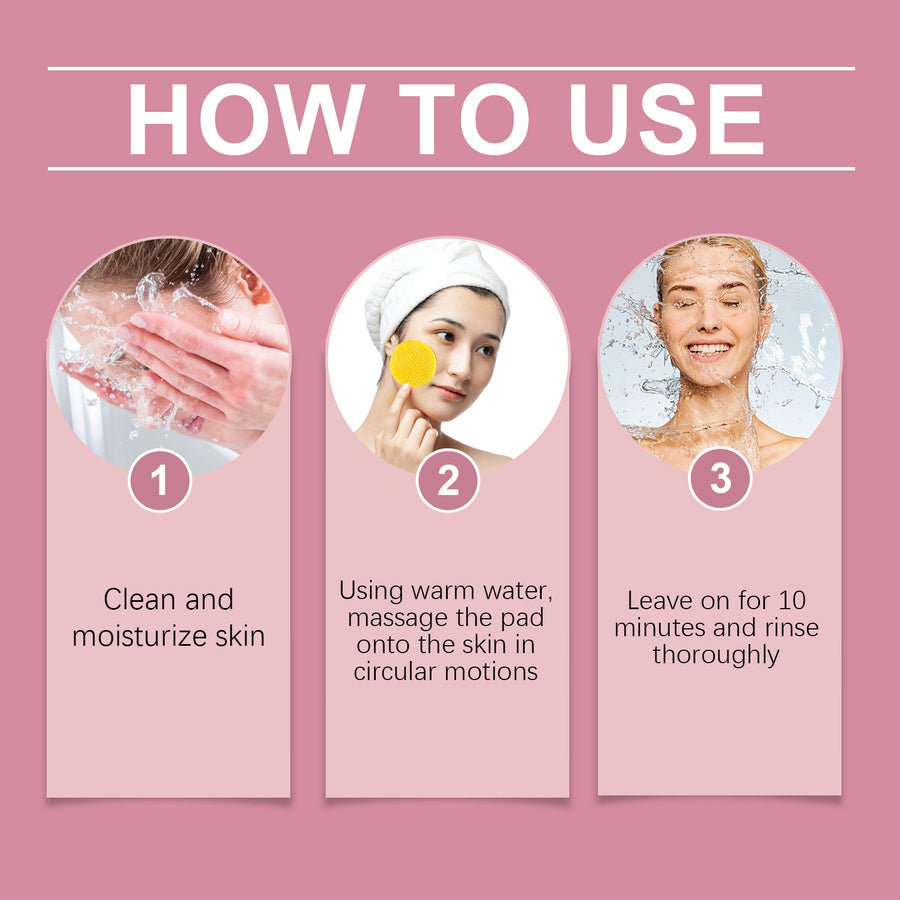 Kojic Acid Turmeric Cleansing Pads — Brighter Skin in 20