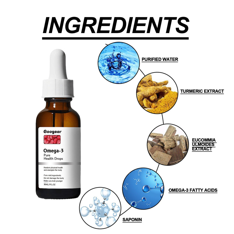 Omega-3 Liquid Drops – Boost Energy & Heart Health Naturally
