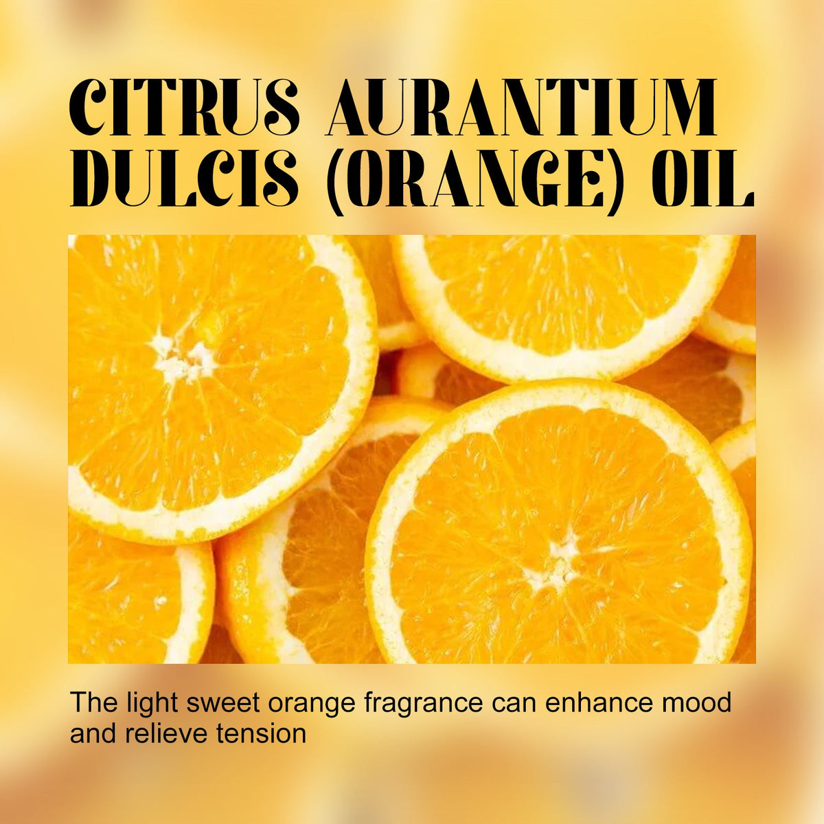 Sweet Orange Essential Oil for Firming & Glowing Skin