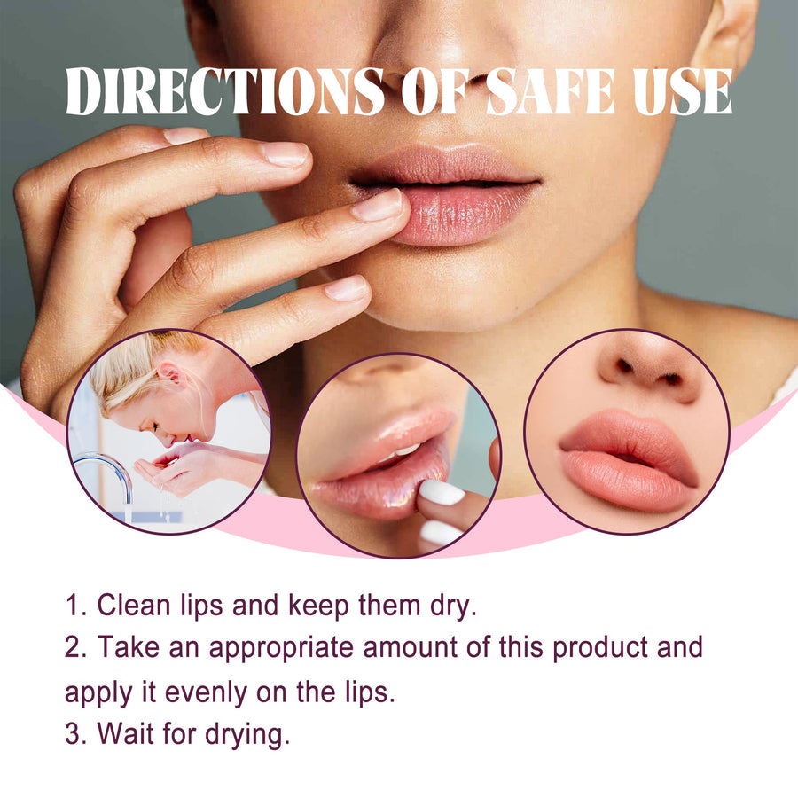 Lip Plumper Serum for Smooth, Fuller-Looking Glossy Lips