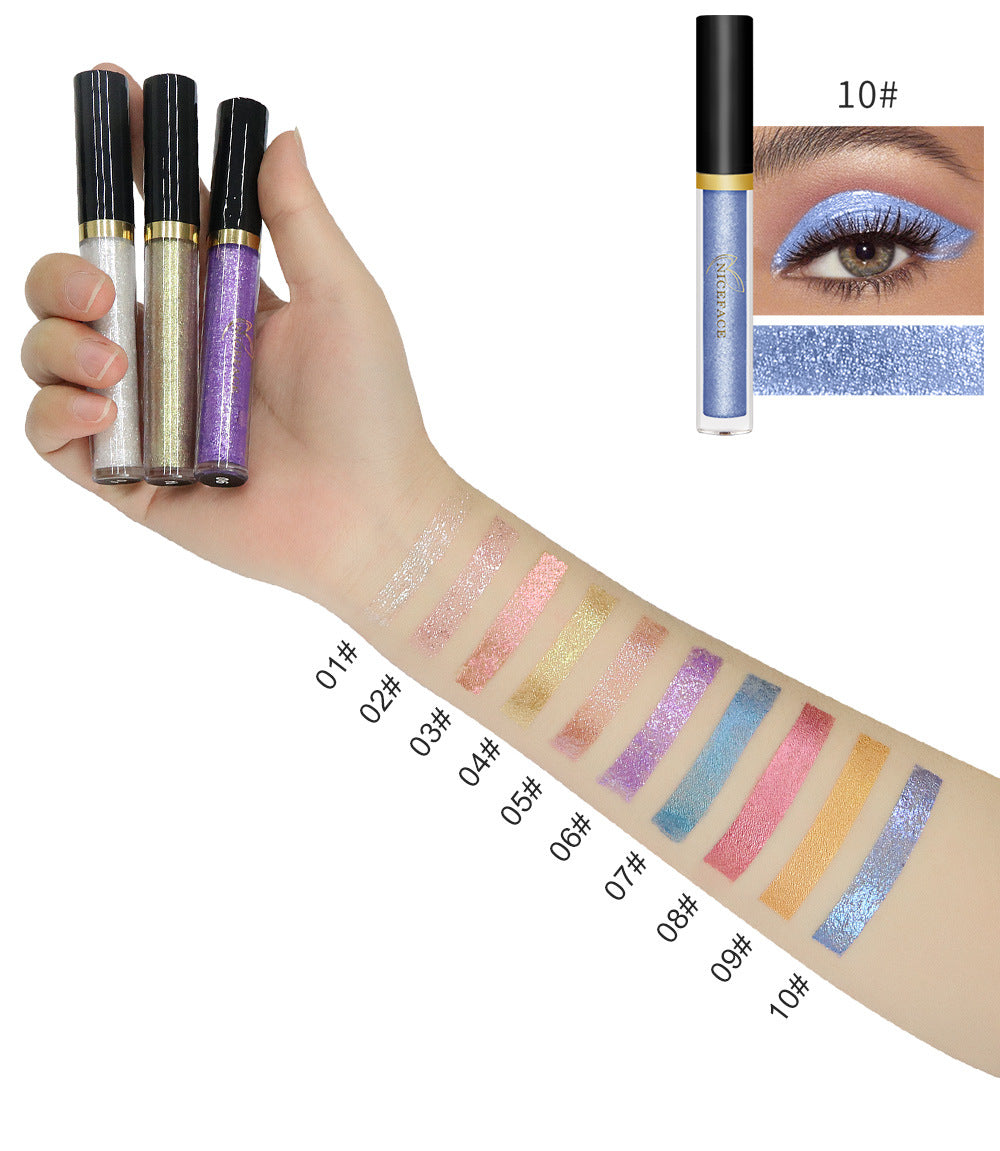 Liquid Eyeshadow for High-Impact Pearl Shimmer Looks