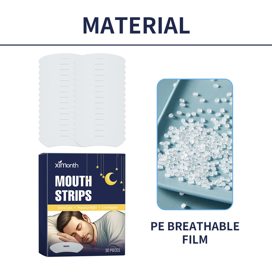 Mouth Strips for Snoring — Peaceful Sleep, Happier Mornings