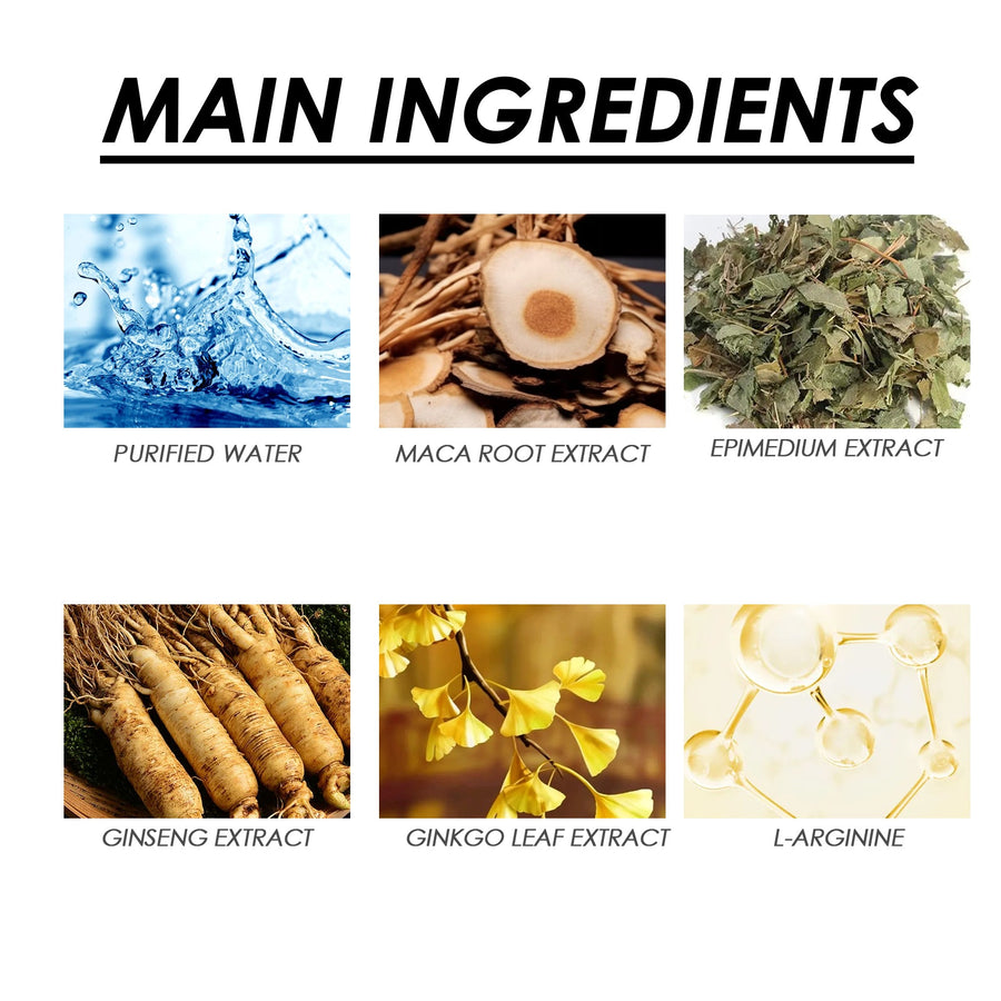 Men's Liquid Supplement — Reduce Fatigue & Last Longer
