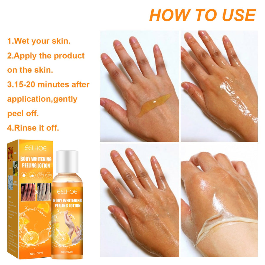 Body Peeling Lotion for Brighter, Smoother-Looking Skin
