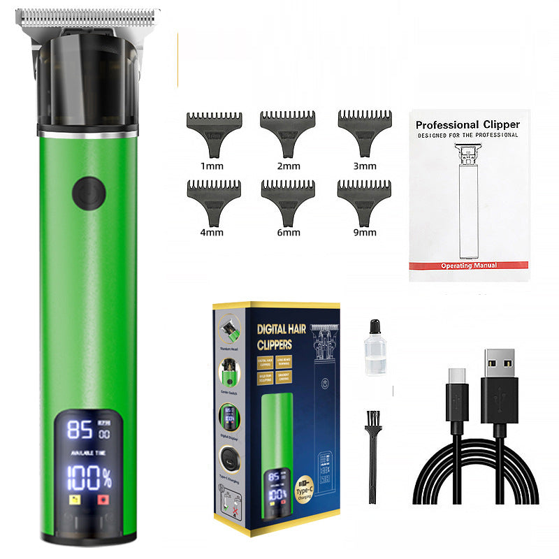 Electric Clippers for Bald Head – Cordless Ceramic Barber Kit