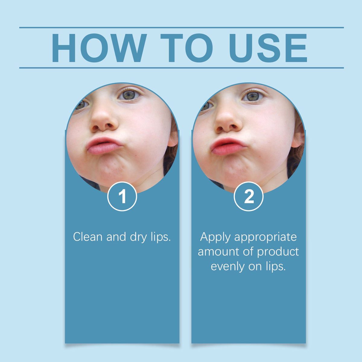 Children's Tinted Lip Oil Duo for Soft Glossy Color