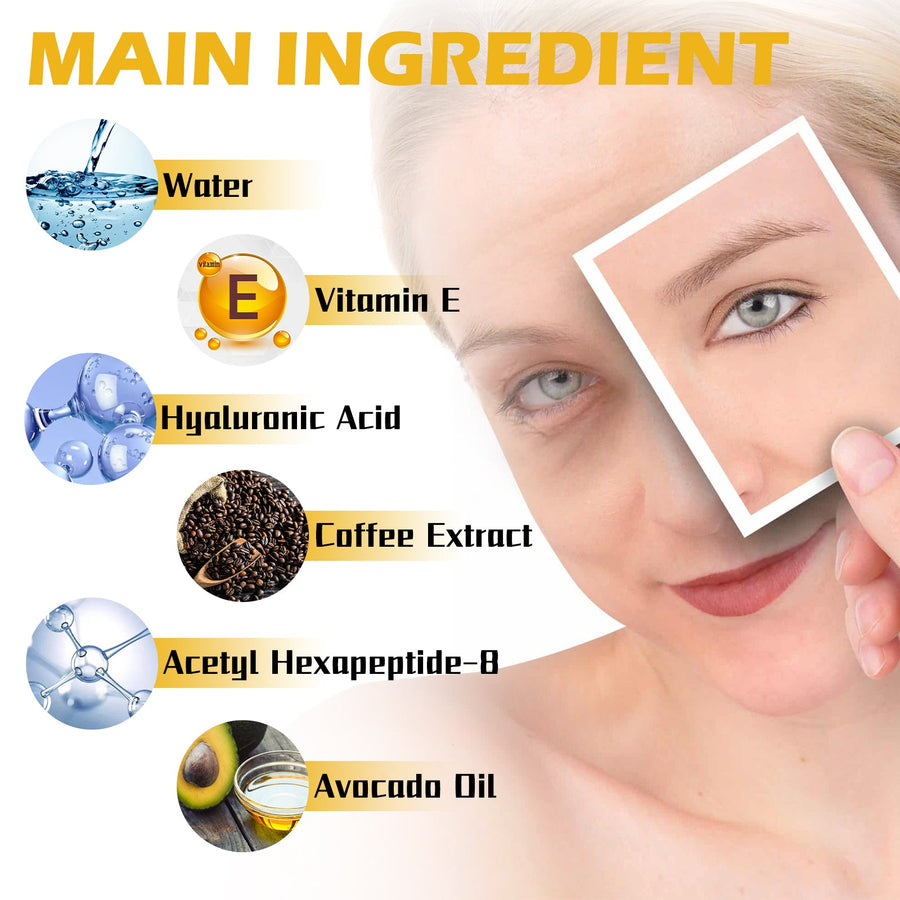 Vitamin E Eye Cream for Dark Circles & Crow's Feet