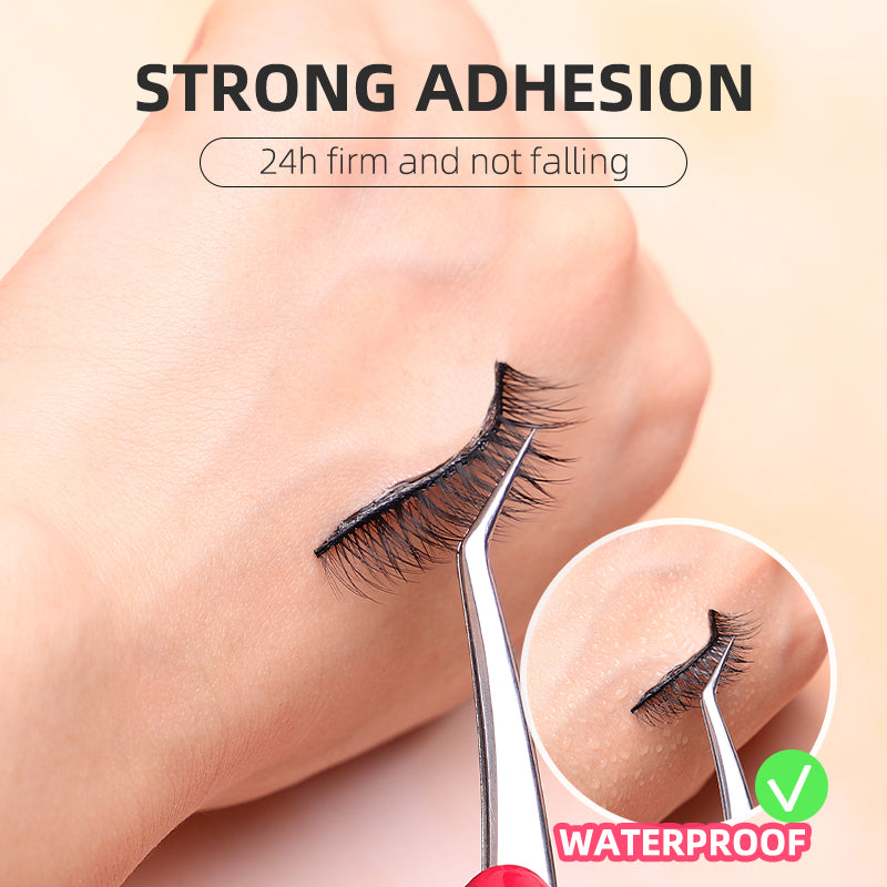 Self-Adhesive Eyelash Strips For Quick Glue-Free Lashes