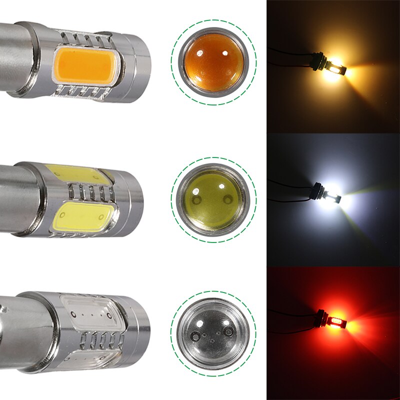 COB LED Turn Signal Bulbs — Instantly Brighter, Feels Safer