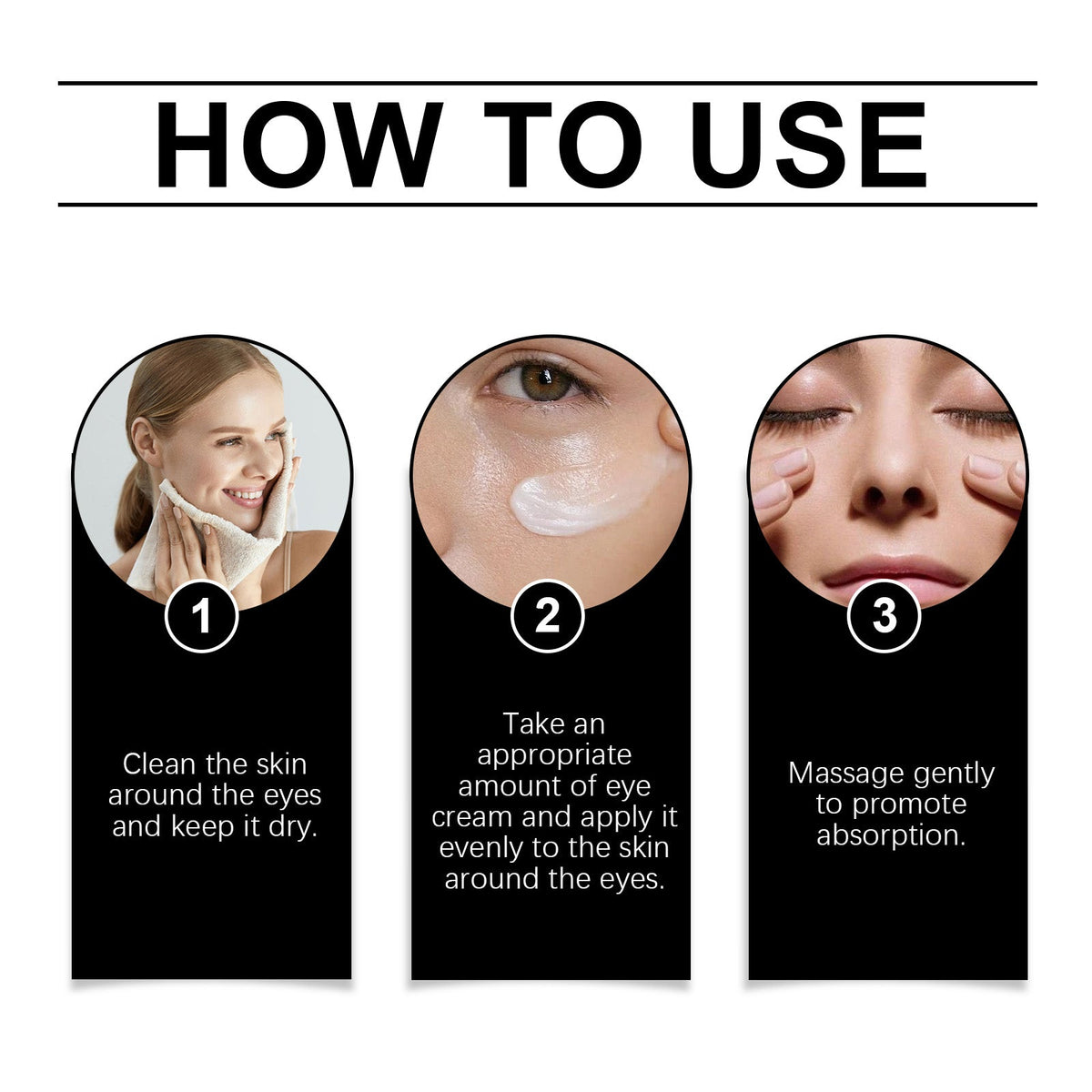 Hoygi Eye Cream for Fine Lines, Bags & Firming Lift
