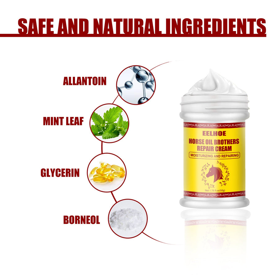 Horse Oil Repair Cream for Cracked Heels & Hands