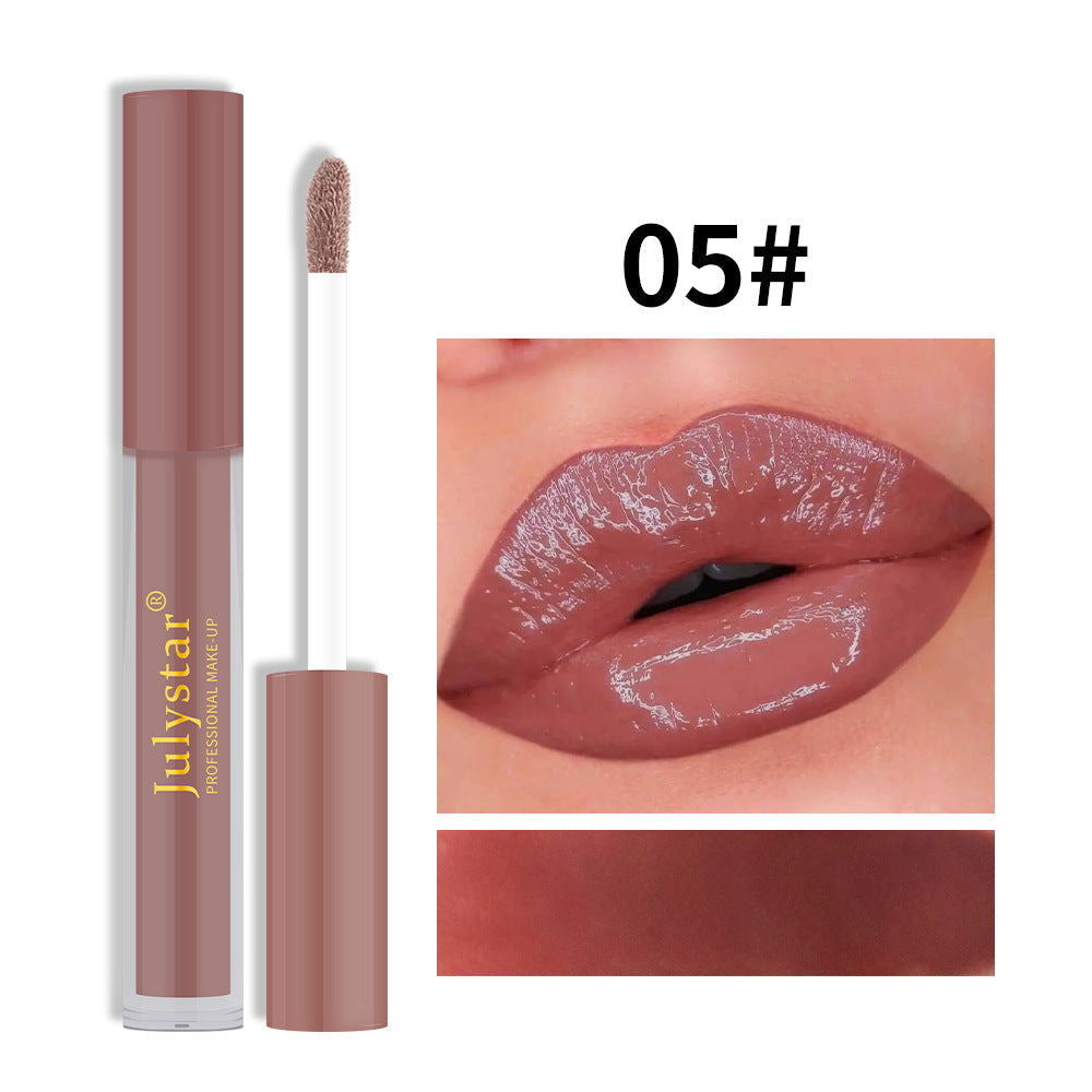 Pearlescent Lip Glaze for High-Shine Moisturized Lips