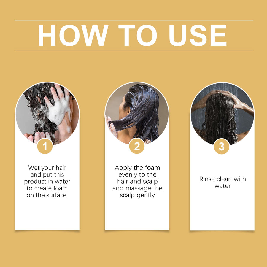 Ginger Shampoo Bar for Smoother, Fuller-Looking Hair