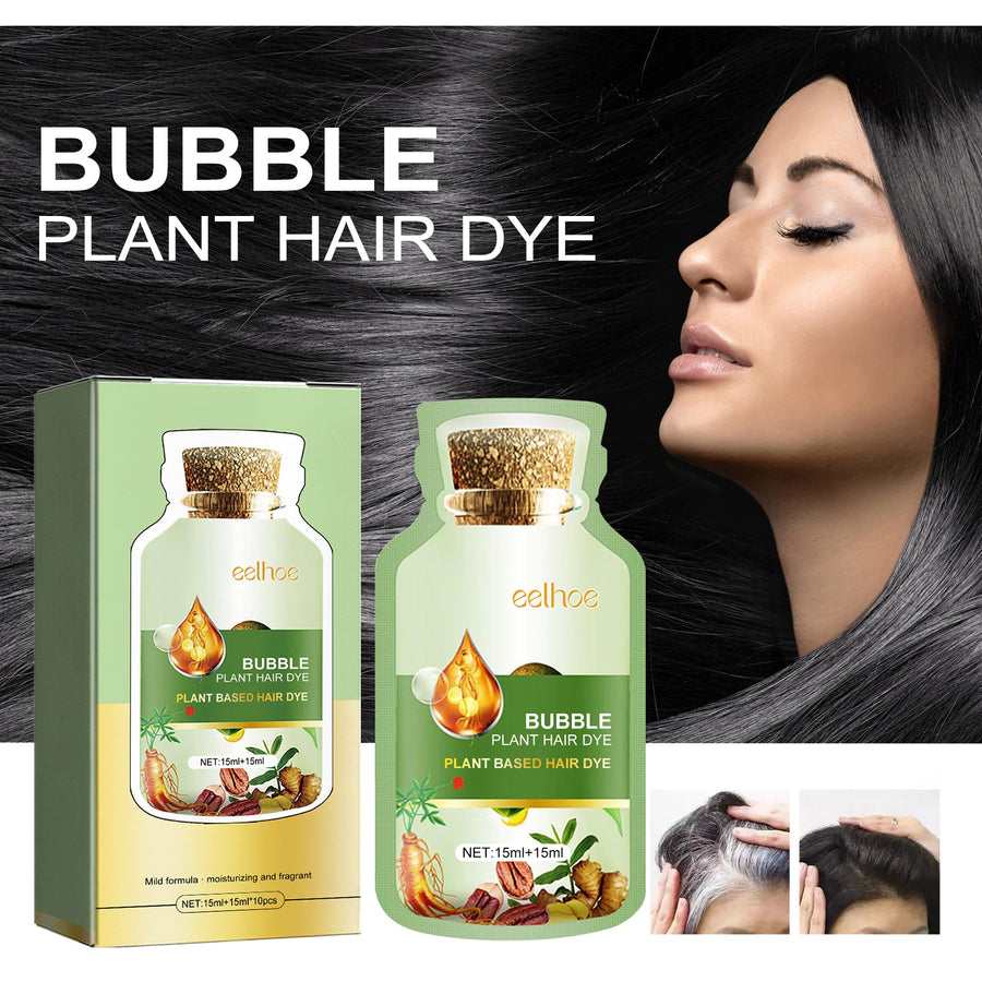 Bubble Hair Dye for Easy Plant-Based At-Home Color