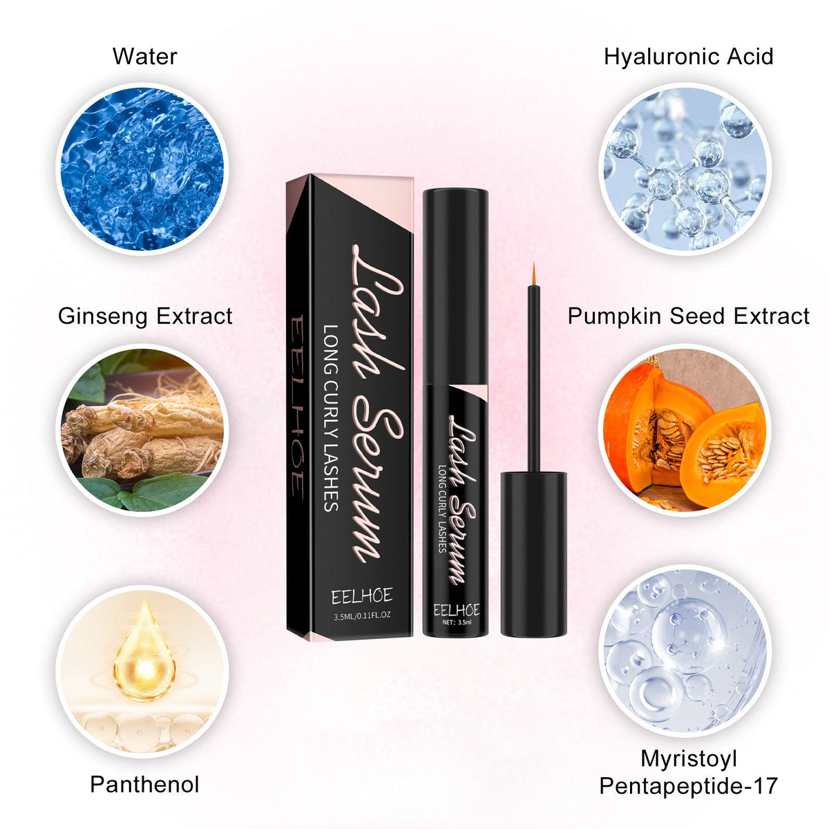 Lash Serum Mascara for Longer, Curlier-Looking Lashes