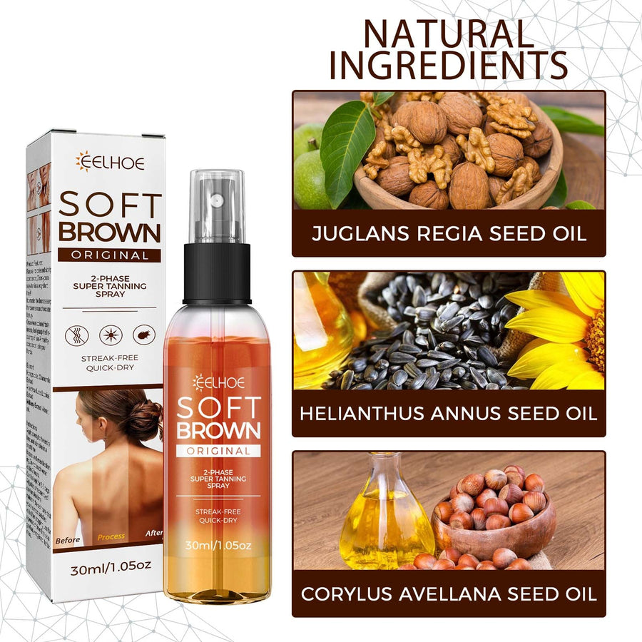 Self-Tanning Spray for Streak-Free Bronze Glow