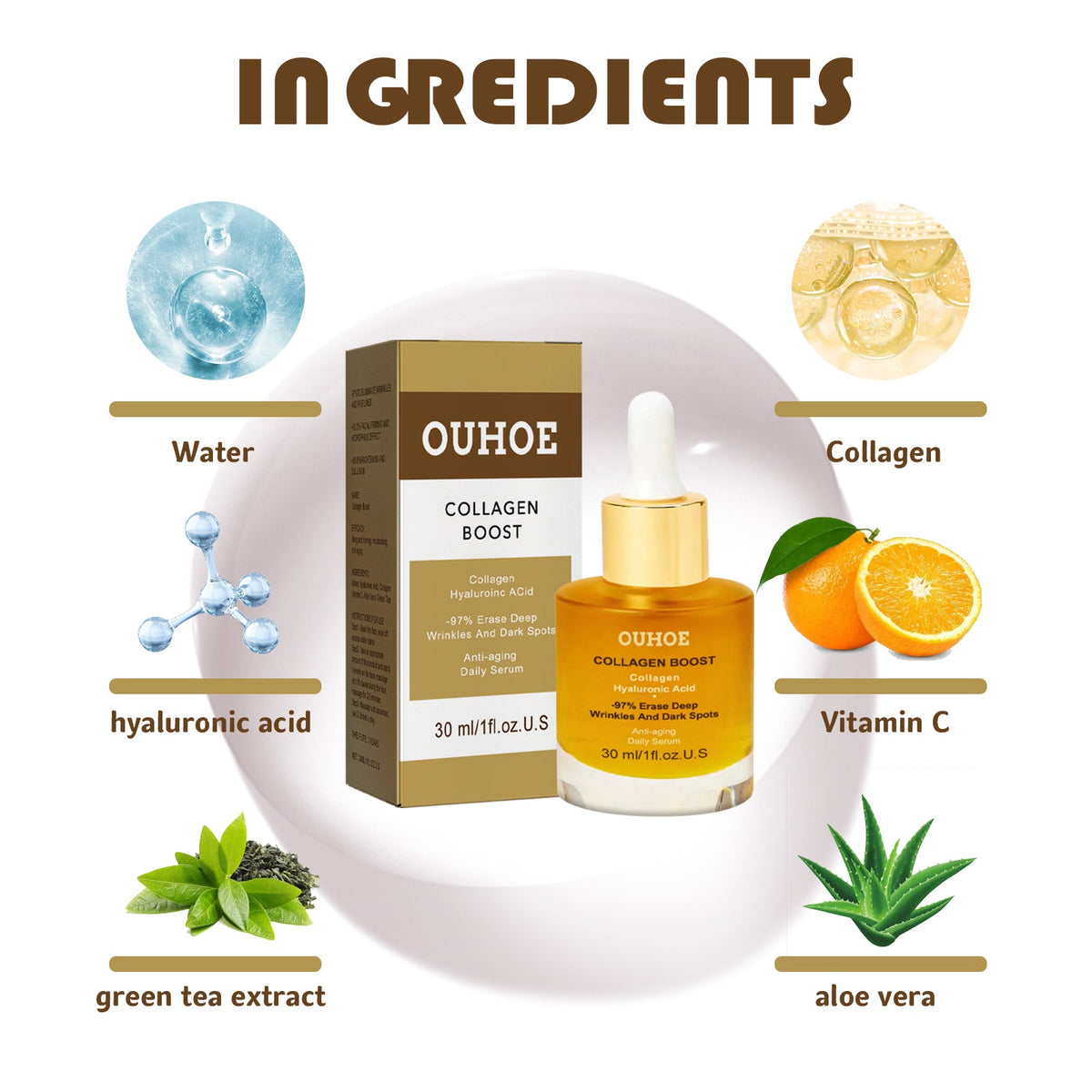 Collagen Facial Essence for Firming & Fine Lines