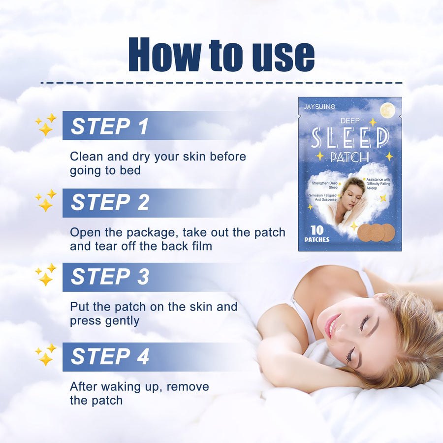 Sleep Patches — Deep, Restorative Sleep Overnight